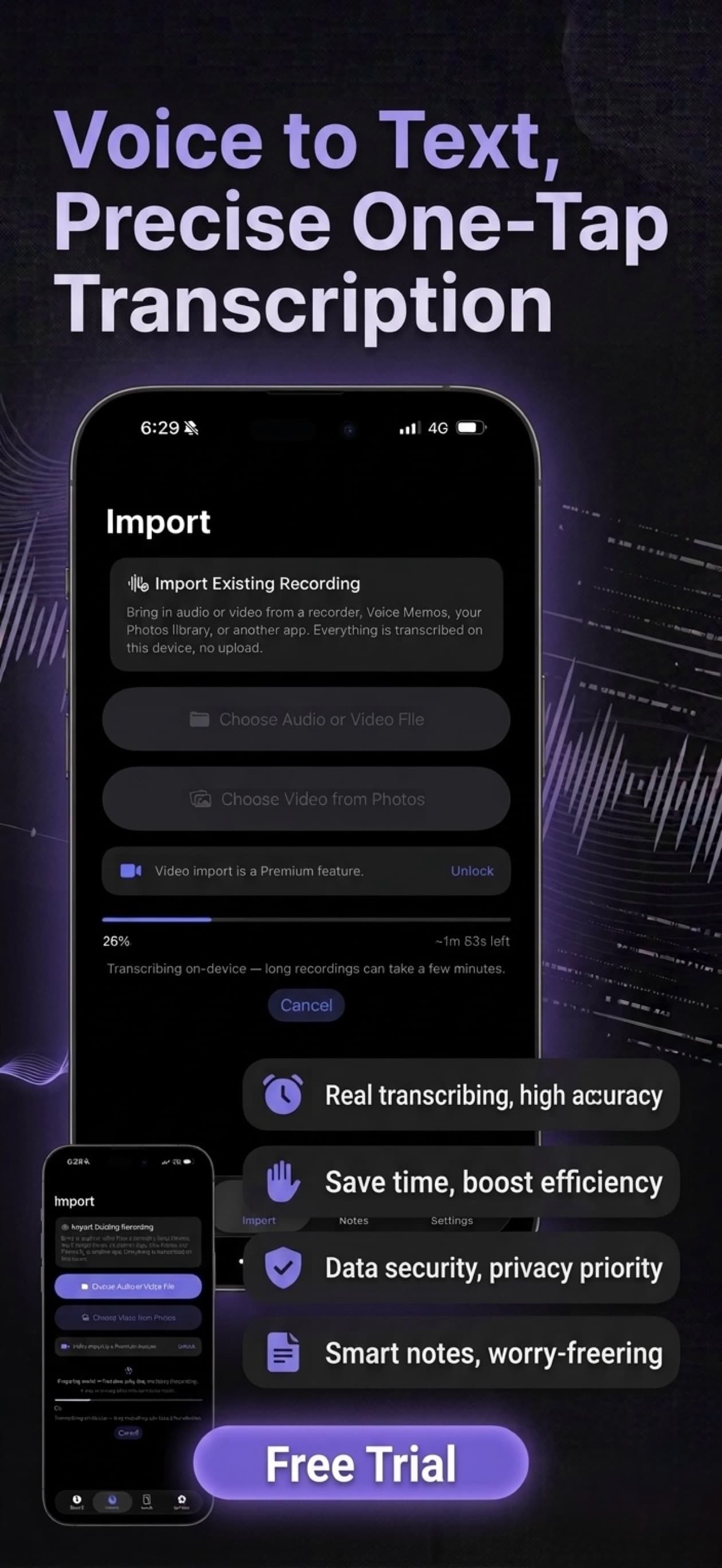 OffgridScribe UI